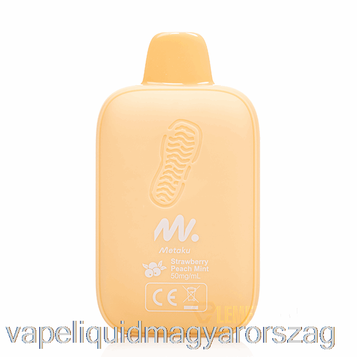 Metaku Moonwalk 9000 Eldobható Eper őszibarack Mentás Vape Toll
